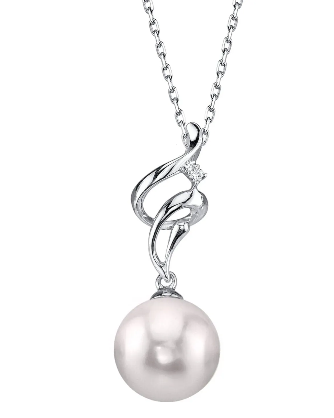 Akoya Pearl & Diamond Aria Pendant