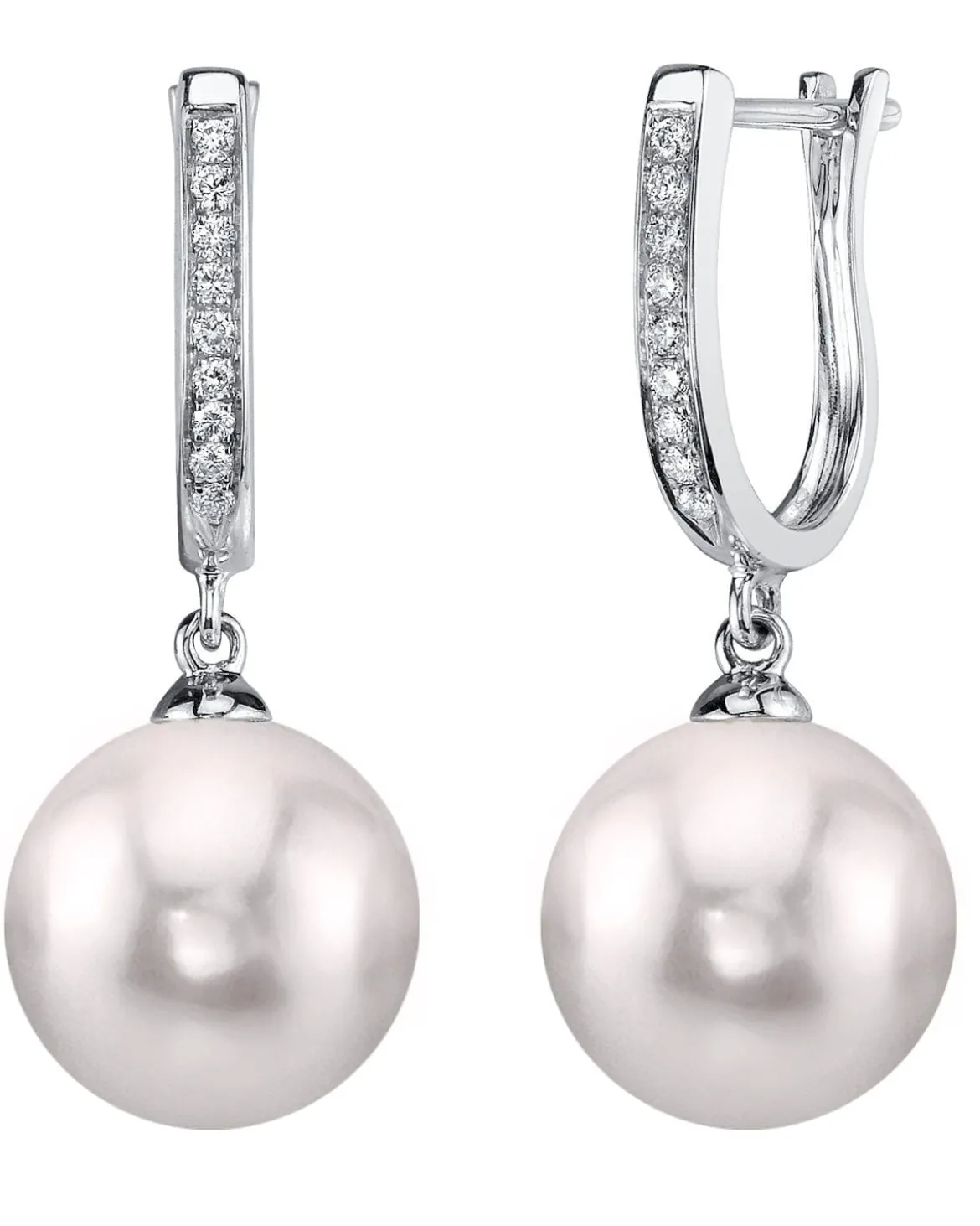 Akoya Pearl & Diamond Kim Earrings
