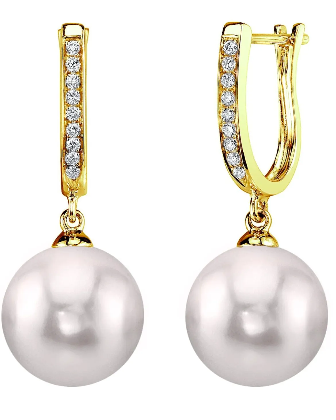 Akoya Pearl & Diamond Kim Earrings