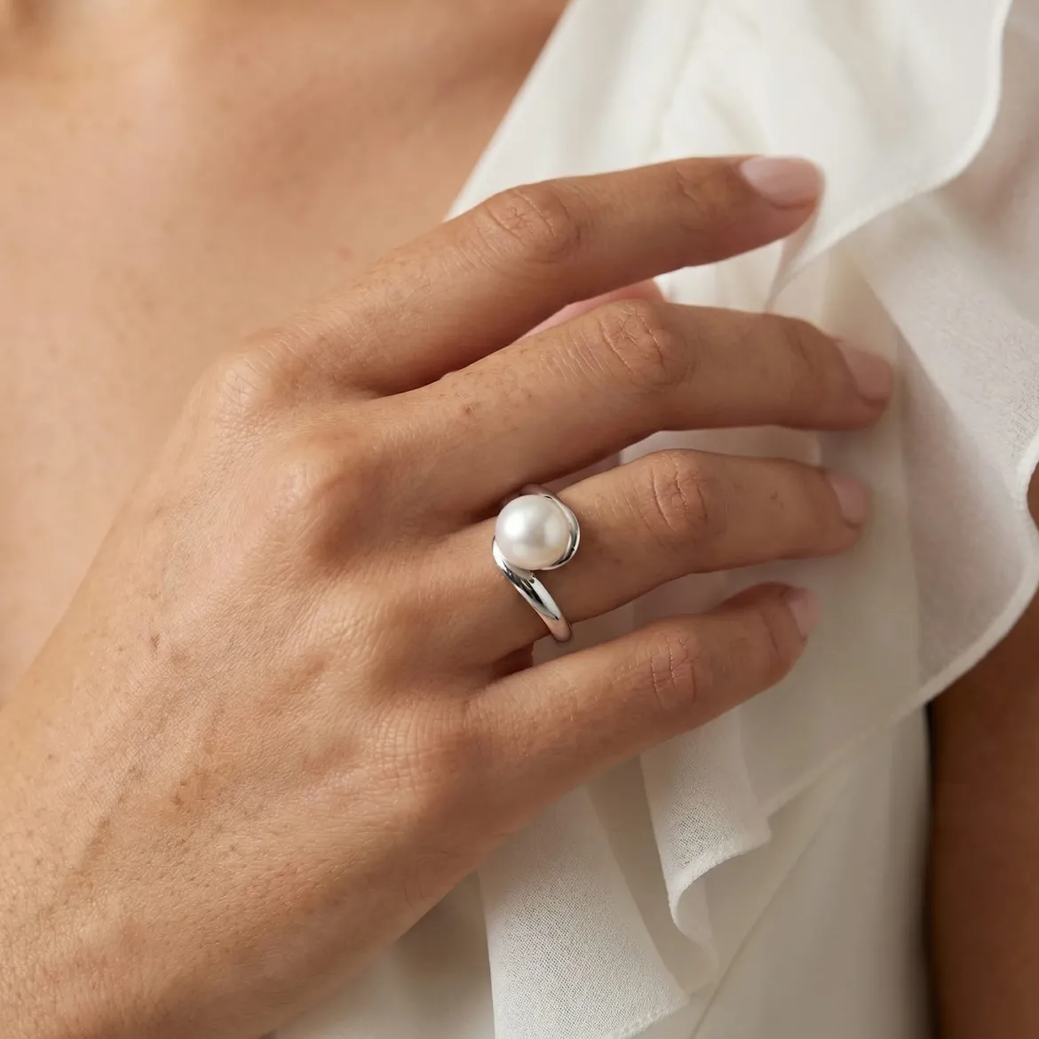 Akoya Pearl Felice Ring
