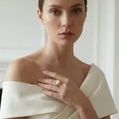 Akoya Pearl Khilana Ring