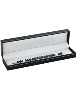 Black Akoya Pearl Bracelet, 5.5-6.0mm - Choose Your Quality