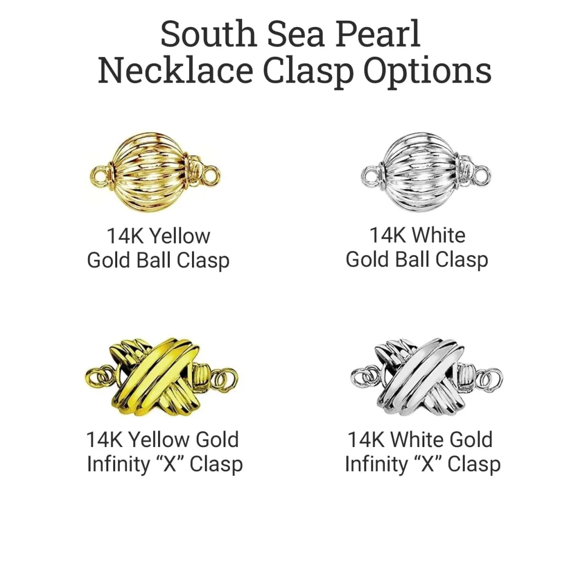 Golden Round South Sea Pearl Necklace, 10.0-12.0mm - AAA Quality