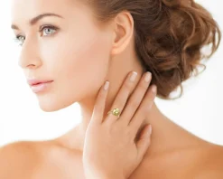 Golden South Sea Pearl & Diamond Emerge Ring