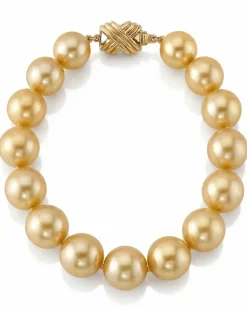 Golden South Sea Pearl Bracelet, 10.0-11.0mm