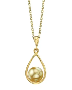 Golden South Sea Pearl Darling Pendant