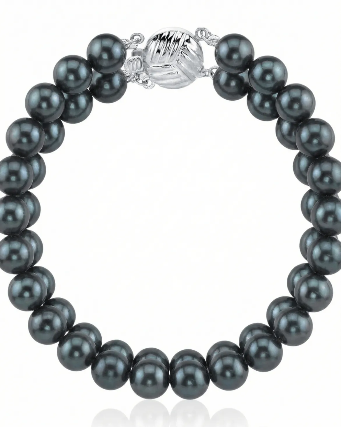 Japanese Akoya Black Double Pearl Bracelet - Various Sizes