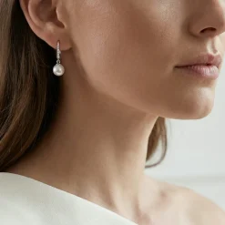Japanese Akoya Pearl & Diamond Equinox Earrings