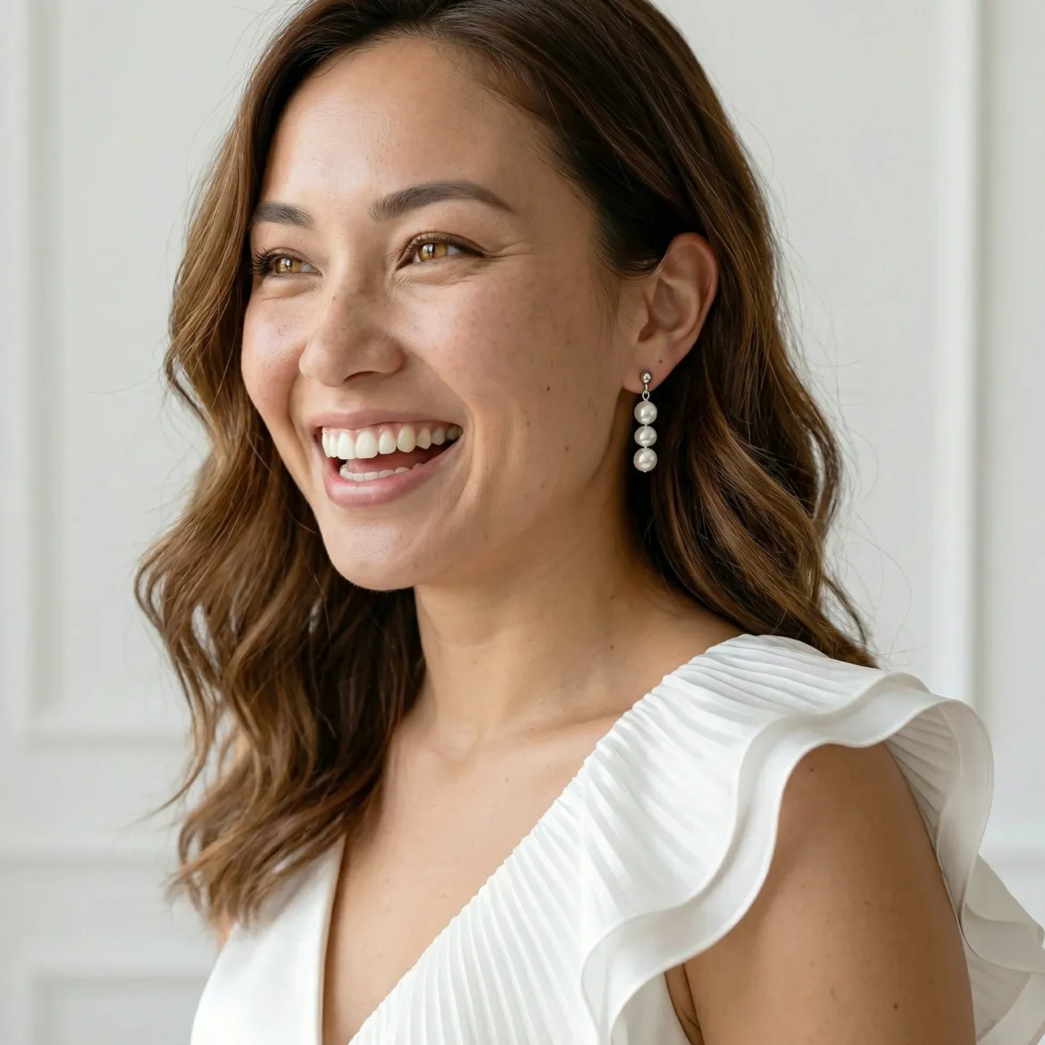 Japanese Akoya Pearl Celeste Earrings