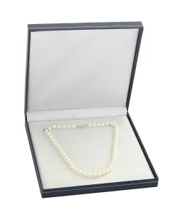 Japanese Akoya White Pearl Necklace, 6.5-7.0mm - AAA Quality