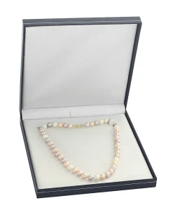 11.5-12.5mm Freshwater Multicolor Pearl Necklace - AAAA Quality