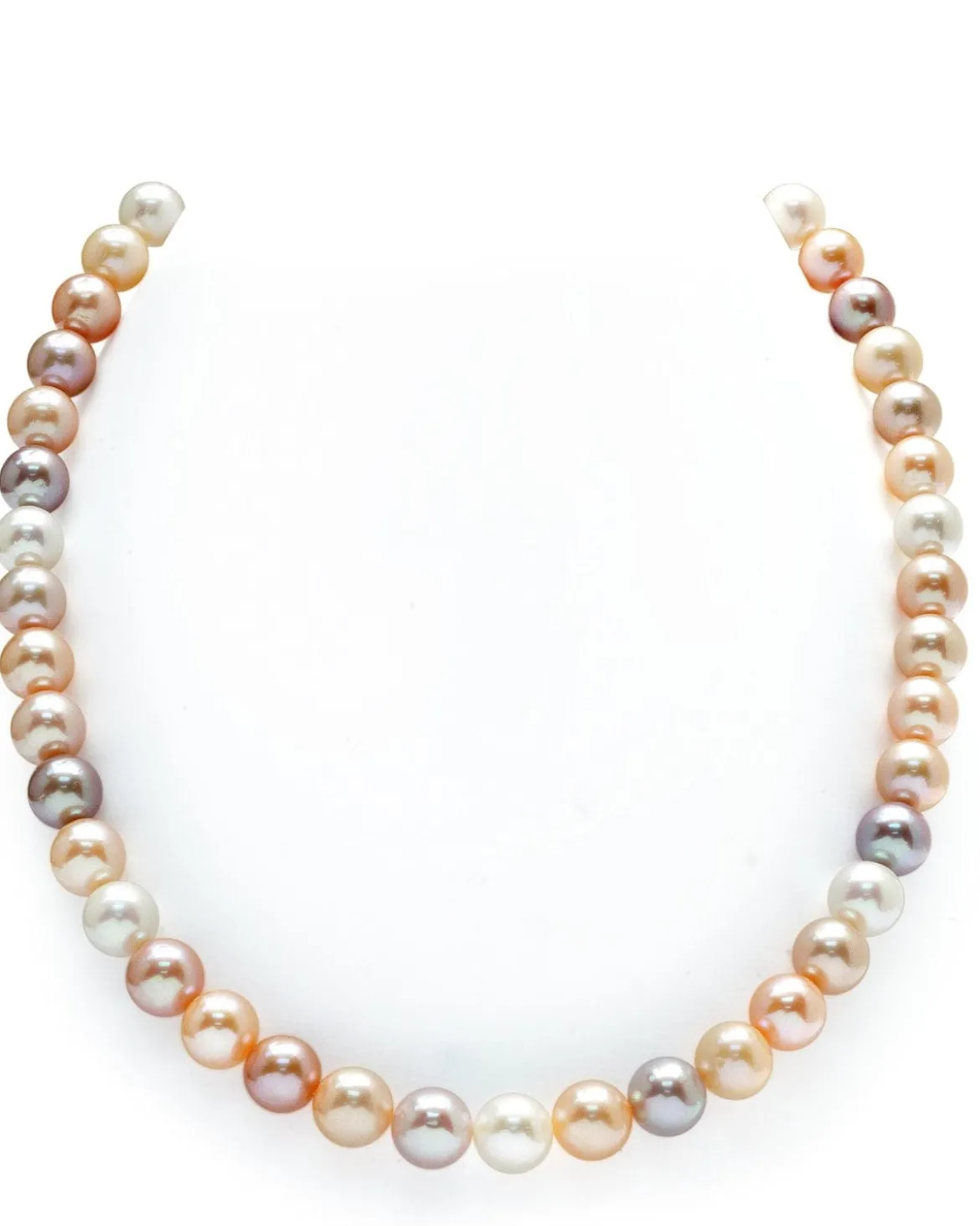 8.5-9.5mm Freshwater Multicolor Pearl Necklace - AAA Quality