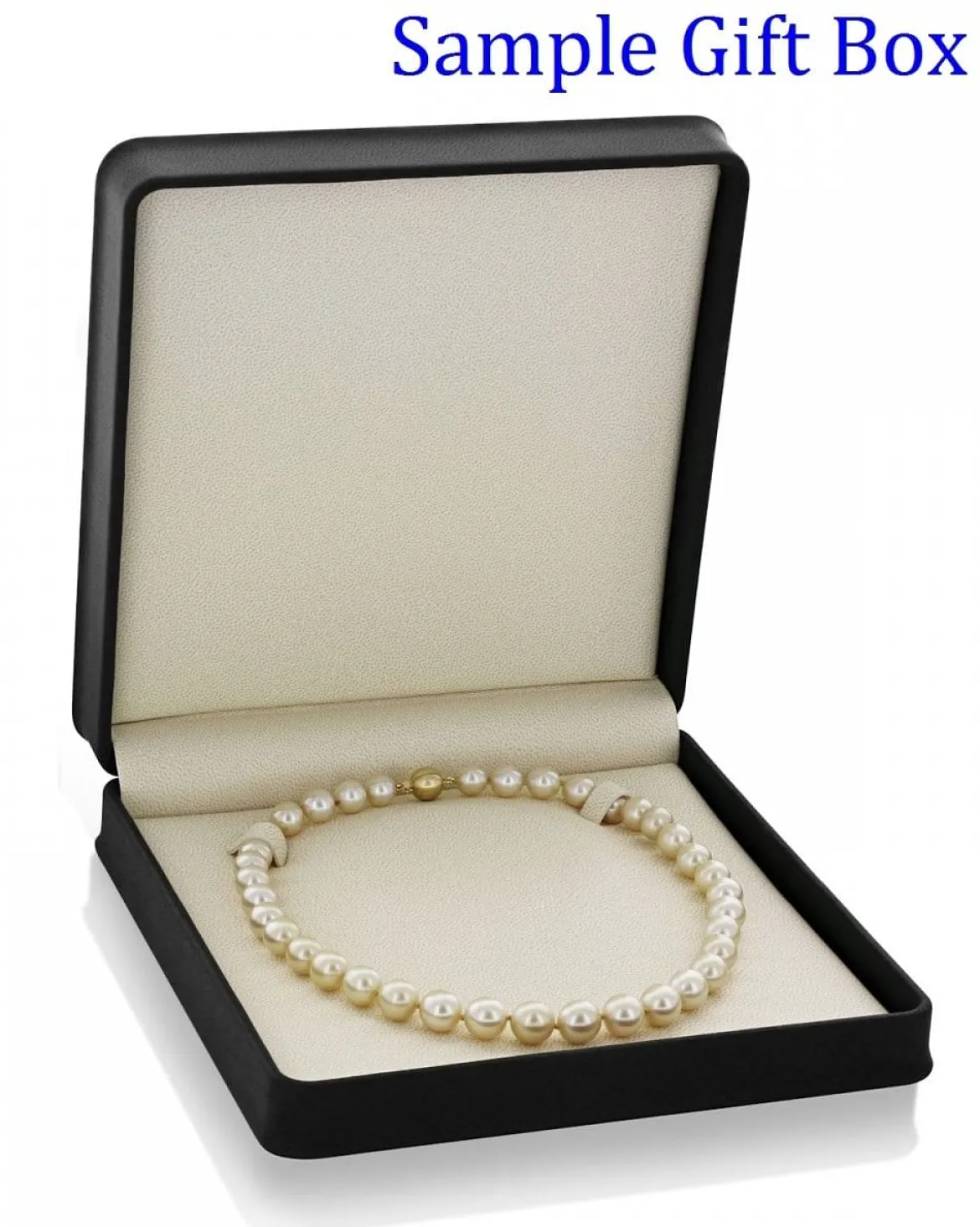 16-17.8mm Golden South Sea Pearl Necklace - AAAA Quality