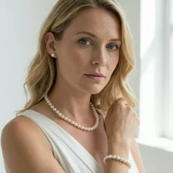 9.0-9.5mm Hanadama Pearl Set