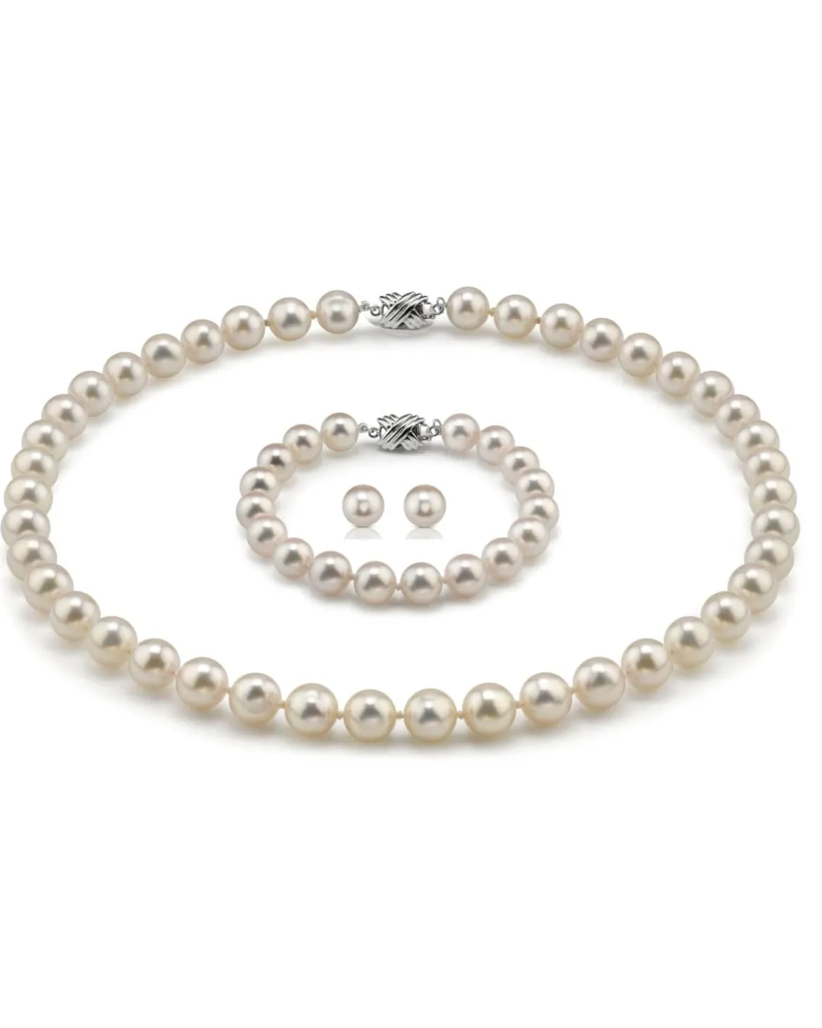 9.0-9.5mm Hanadama Pearl Set