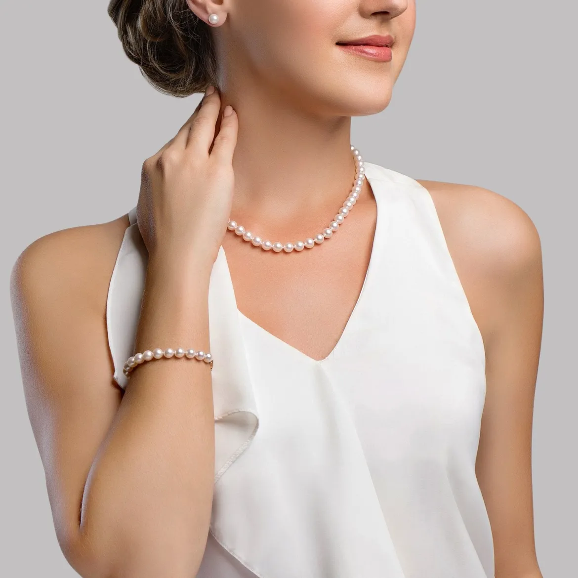 6.5-7.0mm Hanadama Pearl Set