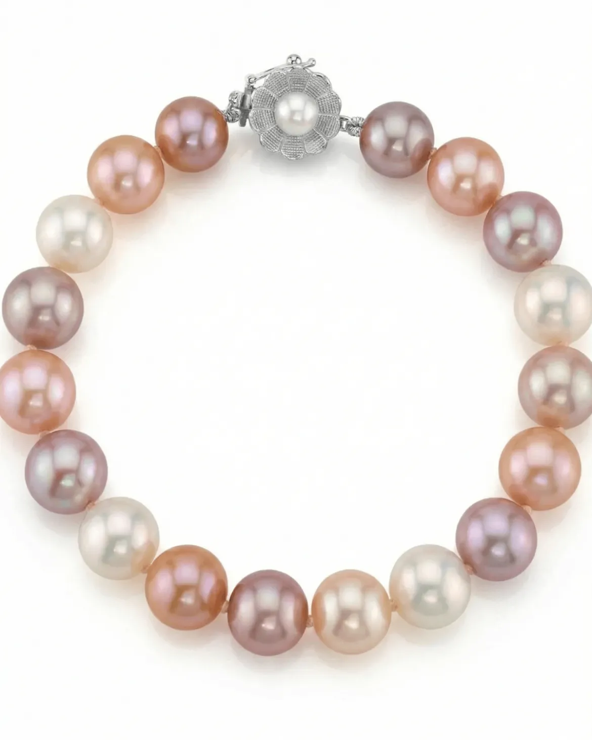 8.5-9.5mm Multicolor Freshwater Pearl Bracelet - AAAA Quality
