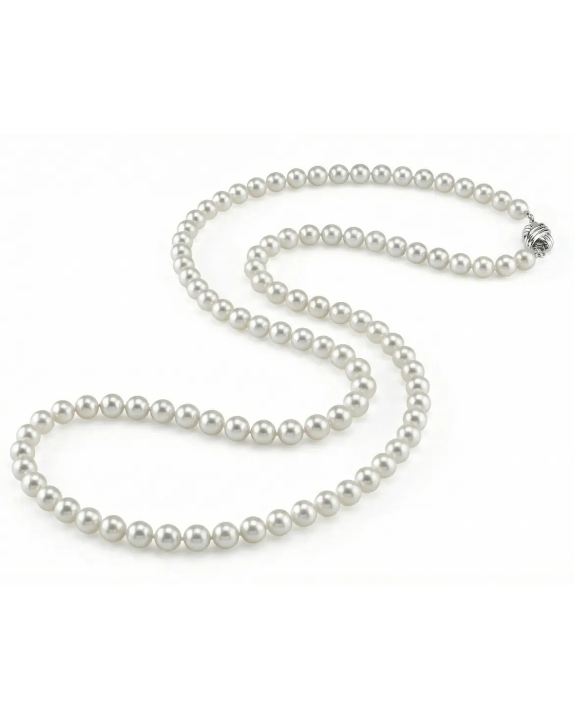 8.5-9.5mm Opera Length Freshwater Pearl Necklace
