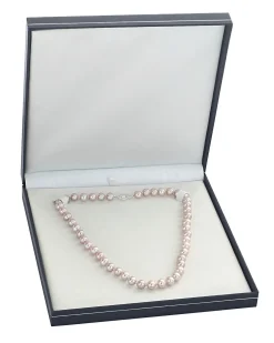 8.5-9.5mm Peach Freshwater Pearl Necklace - AAA Quality