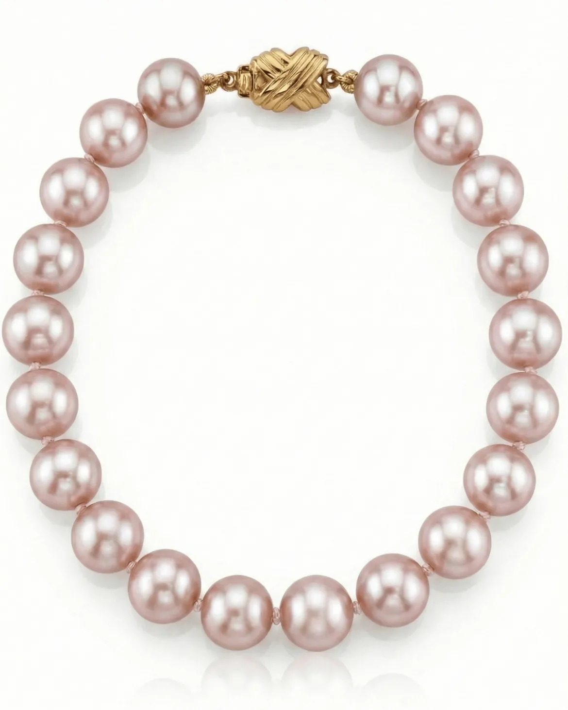 8.0-8.5mm Pink Freshwater Pearl Bracelet - AAAA Quality