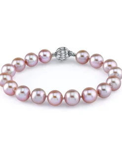 7.0-7.5mm Pink Freshwater Pearl Bracelet - AAA Quality