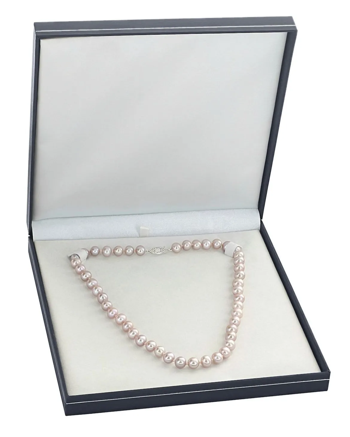 8.0-8.5mm Pink Freshwater Pearl Necklace - AAA Quality