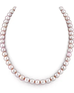 6.5-7.0mm Pink Freshwater Pearl Necklace - AAA Quality