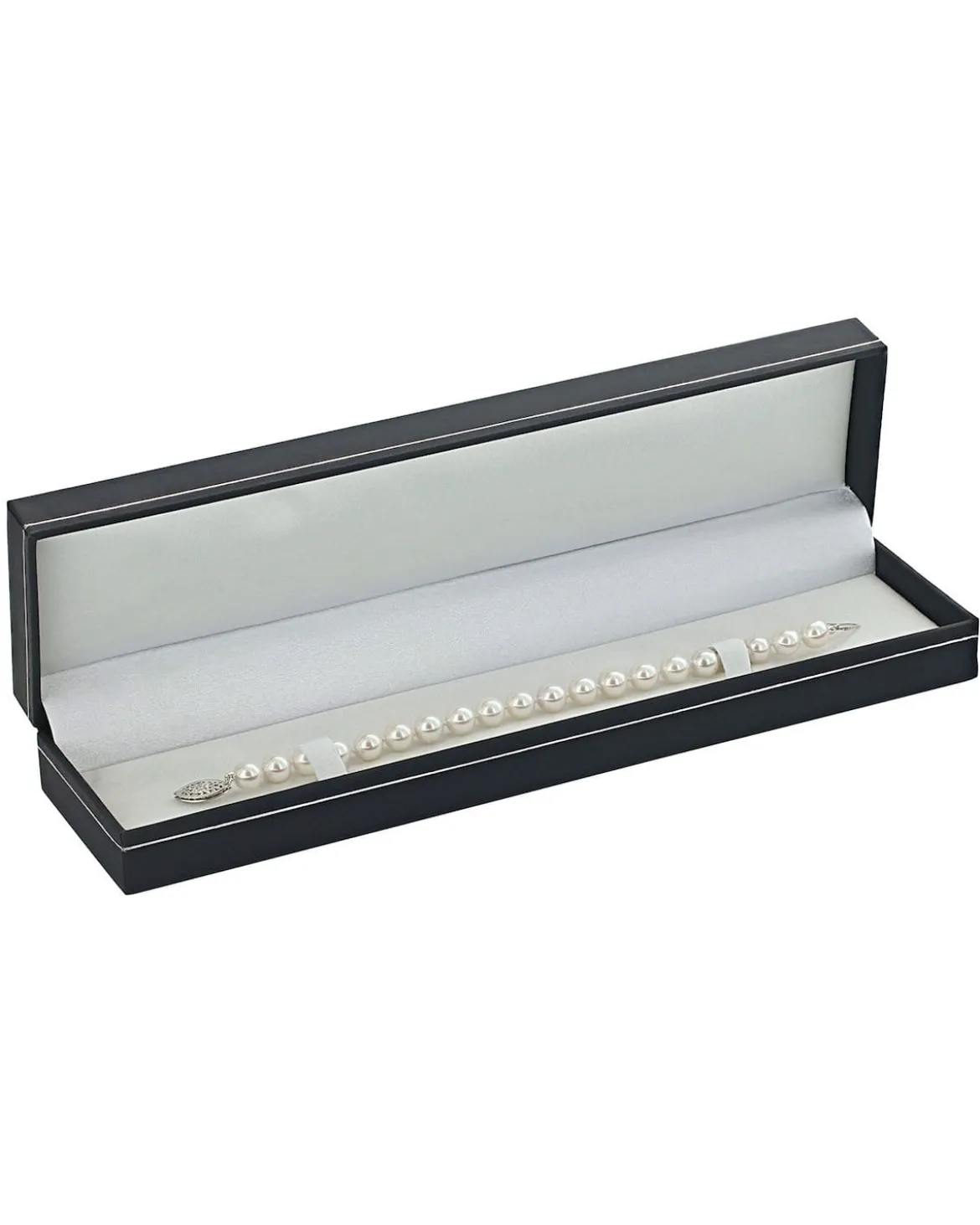 8.5-9.5mm White Freshwater Pearl Bracelet - AAAA Quality