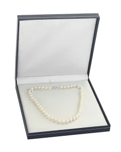 9.5-10.5mm White Freshwater Pearl Necklace- AAAA Quality