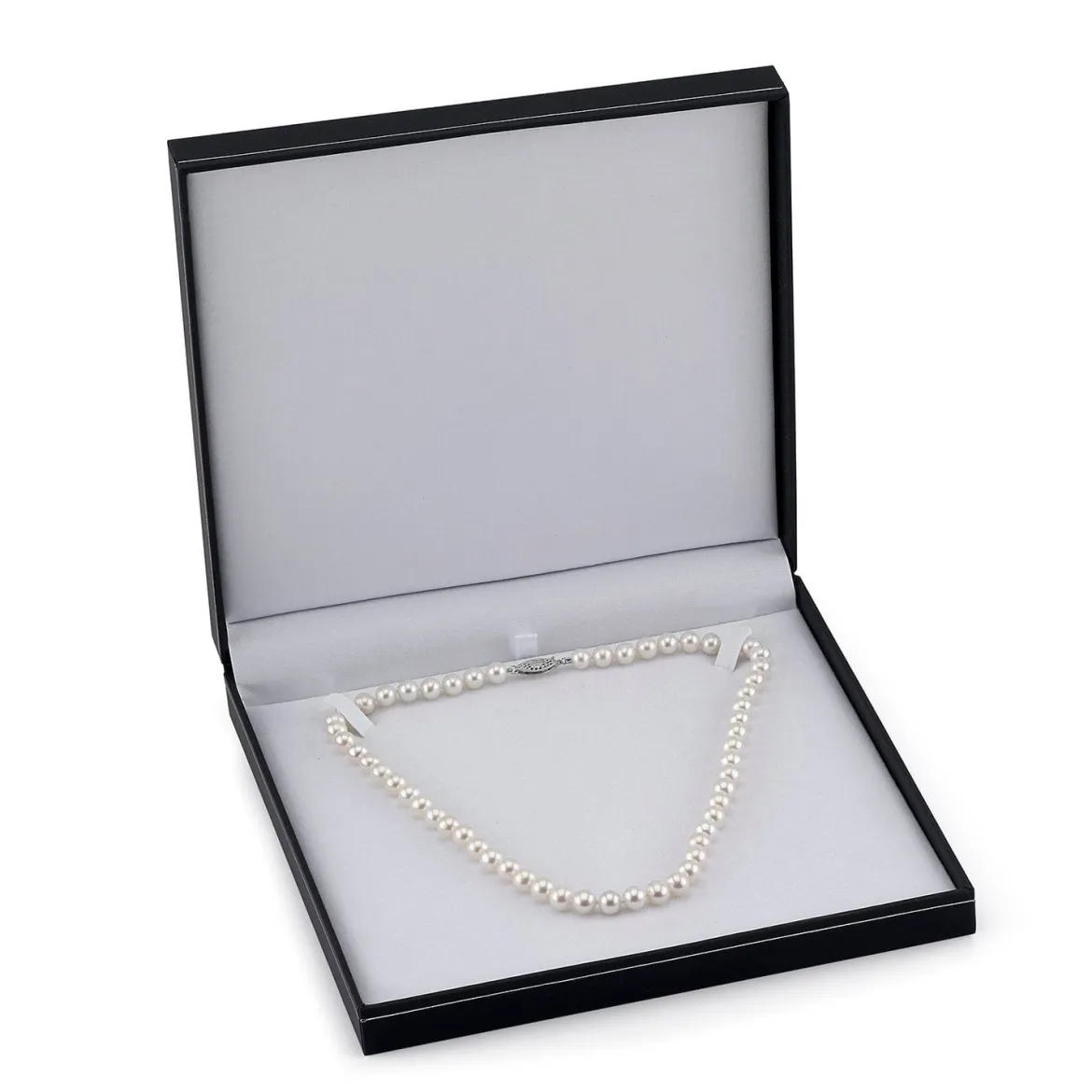 6.5-7.0mm White Freshwater Pearl Necklace - AAAA Quality
