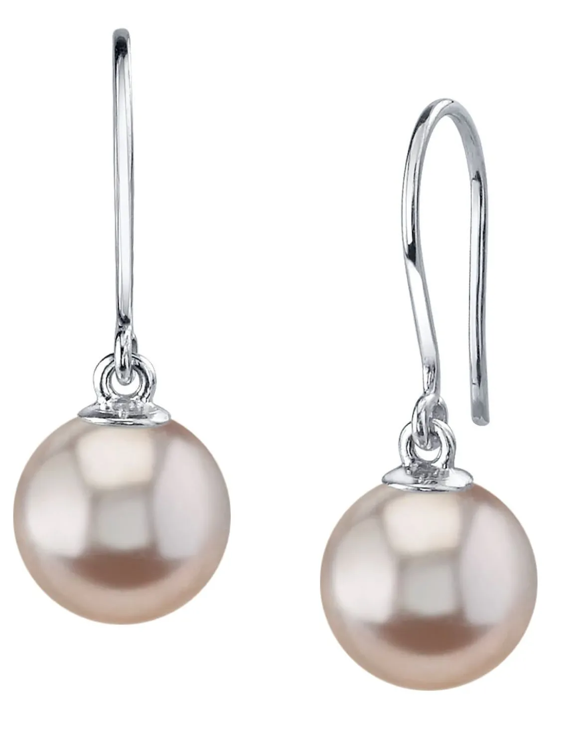 Pink Freshwater Pearl Linda Dangling Earrings