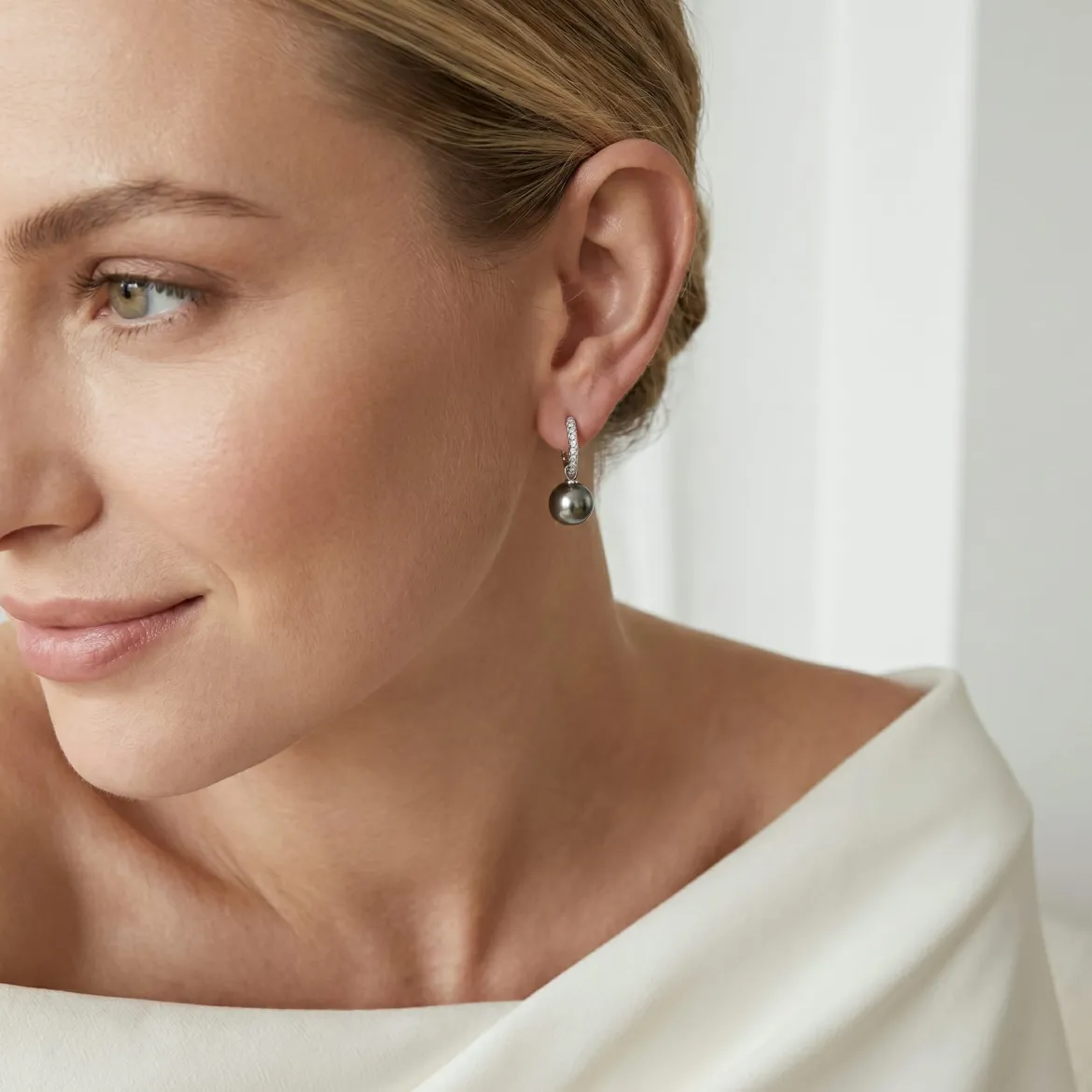 Tahitian South Sea Pearl Zara Earrings