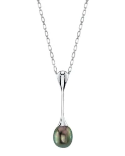 Tahitian South Sea Pearl Long Teardrop Pendant