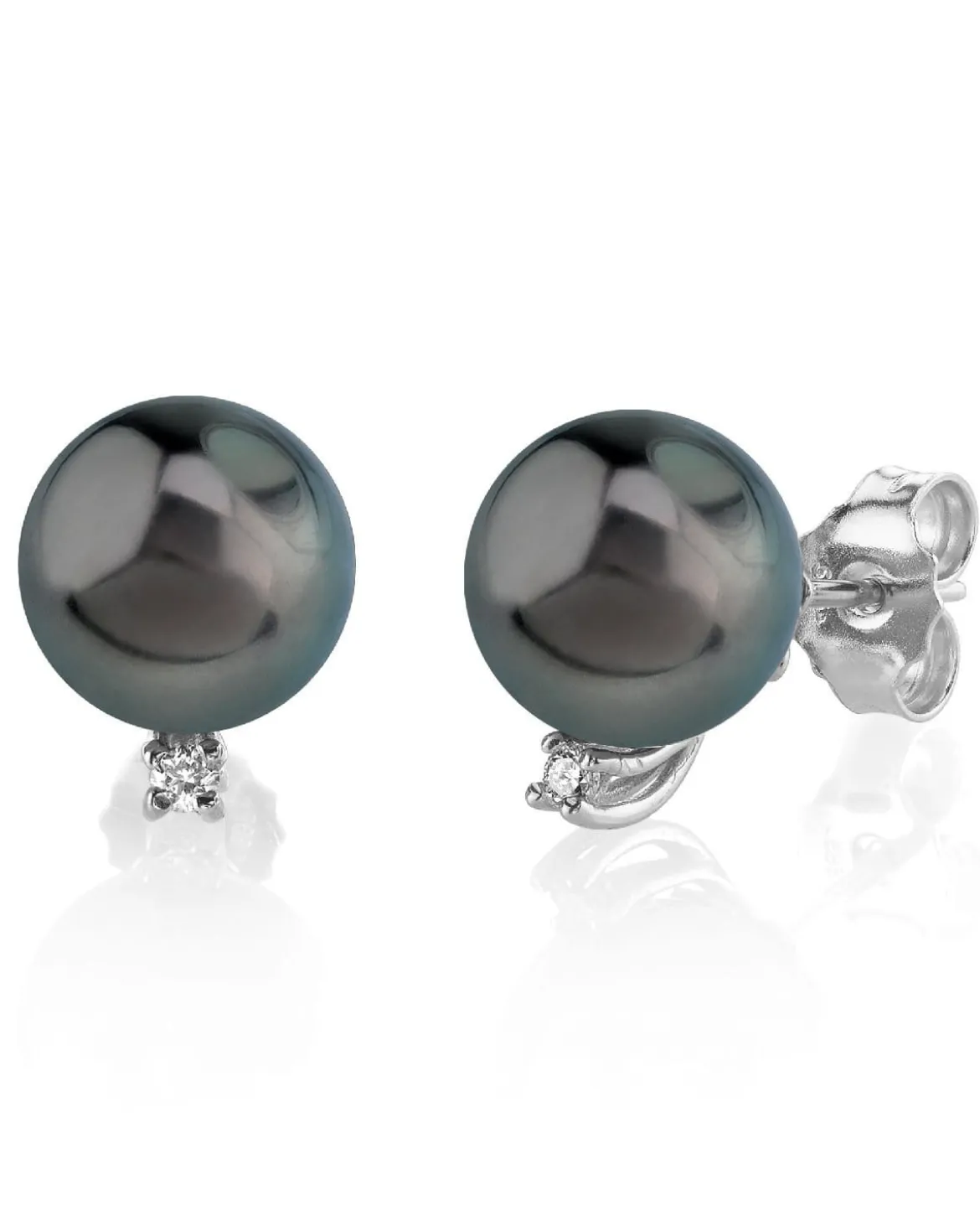 Tahitian South Sea Pearl & Diamond Sasha Earrings