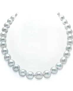 White South Sea Baroque Pearl Necklace, 11.0-14.0mm