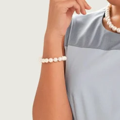 White South Sea Pearl Bracelet, 10.0-11.0mm