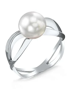 White South Sea Pearl Lana Solitaire Ring
