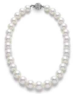 White South Sea Pearl Necklace, 12.0-14.0mm - AAA Quality
